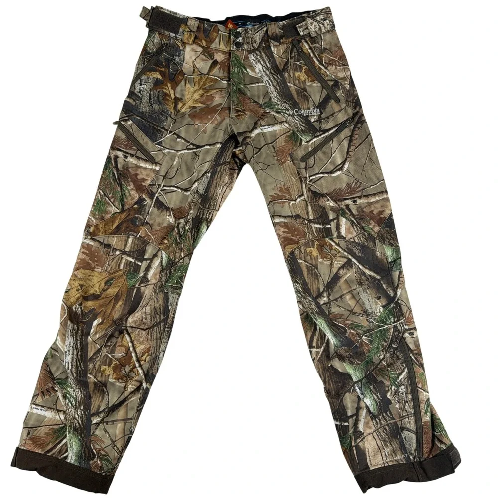 Columbia PHG Pants Realtree Camo Omni-Heat Thermal Performance‎ Size Medium